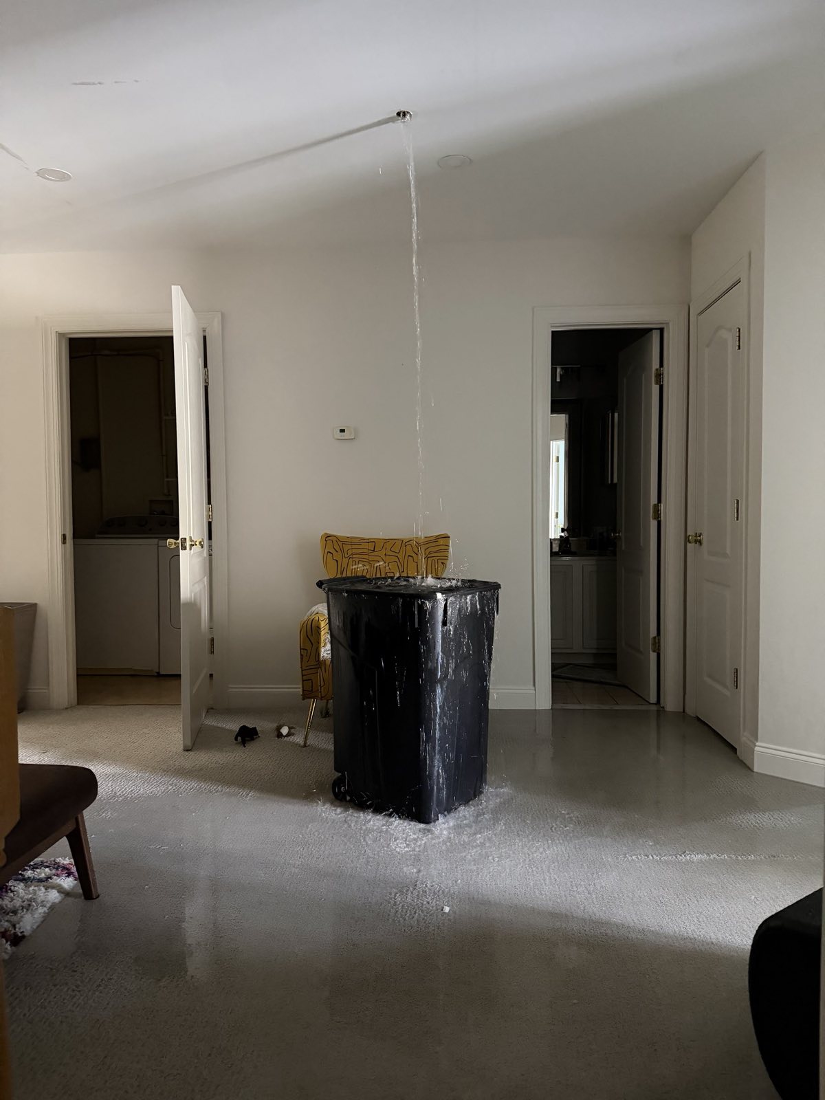 Before photo: water damage restoration project in Gaithersburg, MD — documented initial conditions by Restoration Doctor
