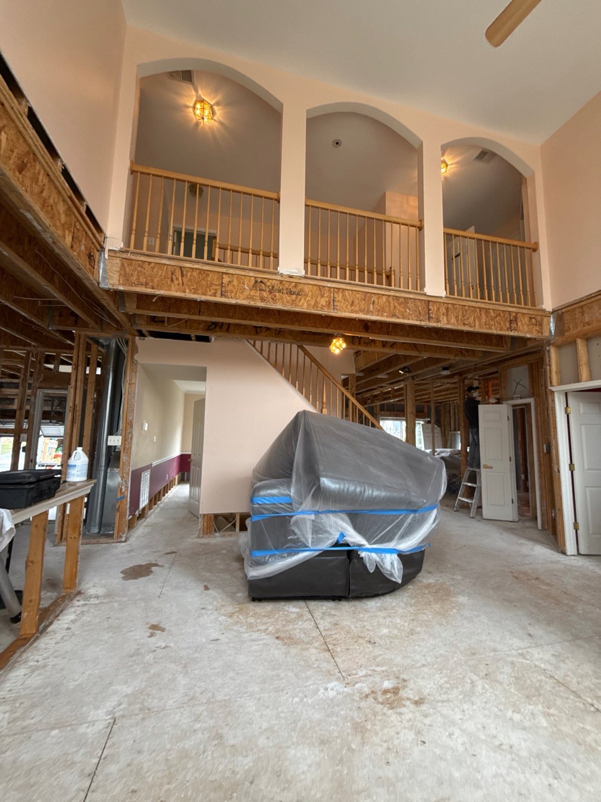 After photo: completed water damage restoration in Manassas, VA — Restoration Doctor project documentation