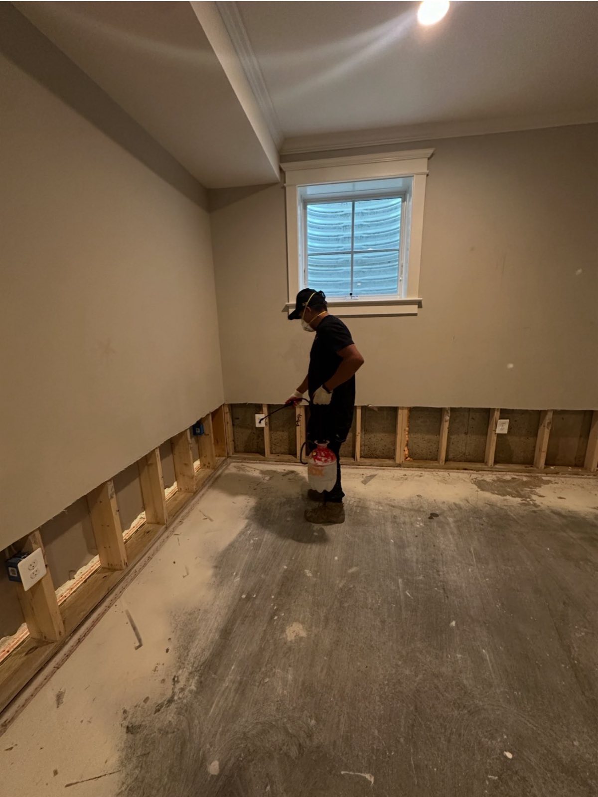 After photo: completed water damage restoration in Bethesda, MD — Restoration Doctor project documentation